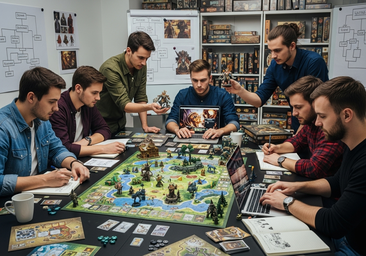 Concevoir des mondes de jeu : Équilibre et immersion sur le plateau